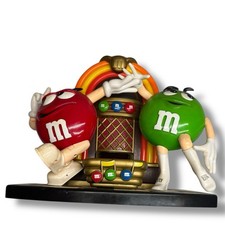 Vintage M&M JUKEBOX CANDY RARE DISPENSER Mars Collectible Chocolate Display