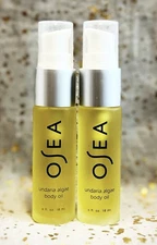2x~OSEA~Undaria Algae Body Oil~.6 fl oz / 18ml each~Travel Size~NWOB~Ships Free~