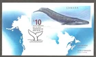Canada first day cover, 2010 $10.00 BLUE WHALE on cover #2405 [435