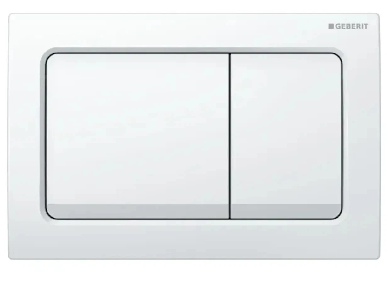 Alpha30MW Geberit flush plate White Alpine
