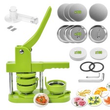 Button Badge Maker Machine 2.25" 58mm Installation Pin with 100pcs Button Making