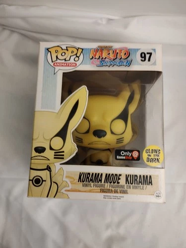Funko Pop! Animation Kurama Mode Kurama #97 Gamestop Exclusive GITD