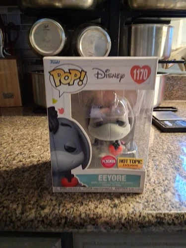 Funko Pop! Disney Winnie The Pooh Eeyore With Heart Flocked #1170