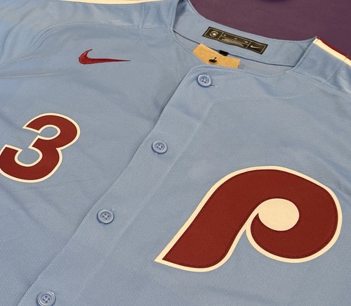 Bryce Harper Nike Authentic Philadelphia Phillies Powder Blue Jersey XL NWT - Picture 3 of 6