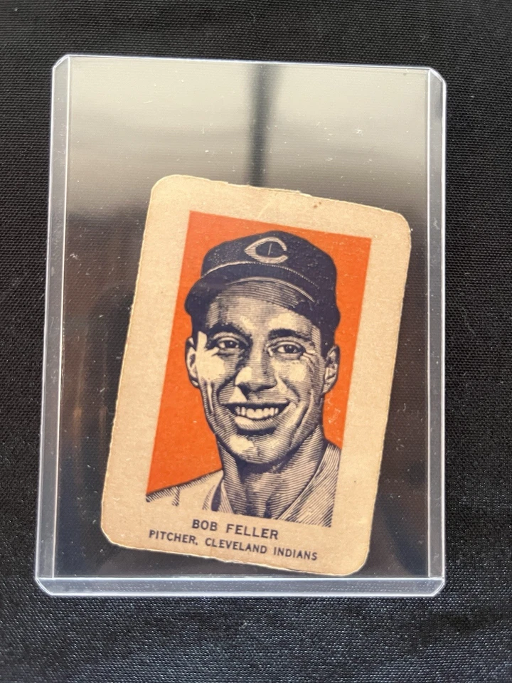 1952 年 Wheaties 体育卡 (5) - Bob Feller、Ralph Kiner、Lemon、Fears、Pollard — 第 2/4 张图片