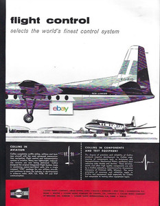 IRISH AER LINGUS AIRLINES FOKKER F-27 WITH COLLINS AUTOMATIC FLIGHT CONTROL 2 PG