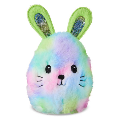 Oval Bunny Plush, Multicolor, 8'', Easter by Way To Celebrate