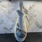 Red Wing Pottery Bob White Pattern Pitcher With Stopper Top. MCM No Chips!