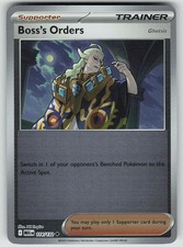 Pokemon Boss's Orders 114/132 Mega Evolution Uncommon Reverse Holo NM