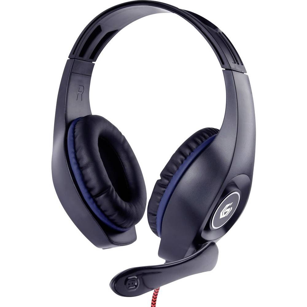 Casque Gembird GHS-05-B anti-fatigue auriculaire pour de longues sessions