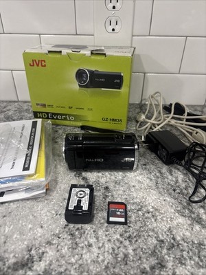 JVC HD EVERIO GZ-HM35 Digital Camcorder with all Accessories