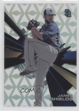 2015 Topps High Tek Diamonds Pattern 5 Pyramids/Diamonds James Shields h3a