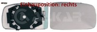 Alkar 6432014 Spiegelglas FüR AußEnspiegel Rechts FüR Fiat