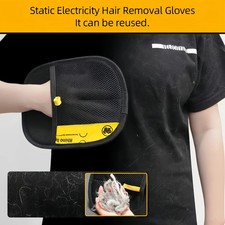Pet Static Hair Removal Gloves Double Sided Grooming Gloves For Cat  Dog US