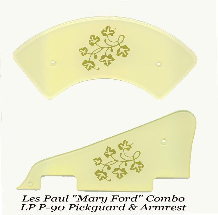 P90　ピックガード　ES295 Les Paul LP ES-295 P-90 Pickguard & Armrest made for Gibson
