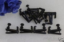 100x Fine tuners violin Tuner adjuster violin parts Black High Quality 600