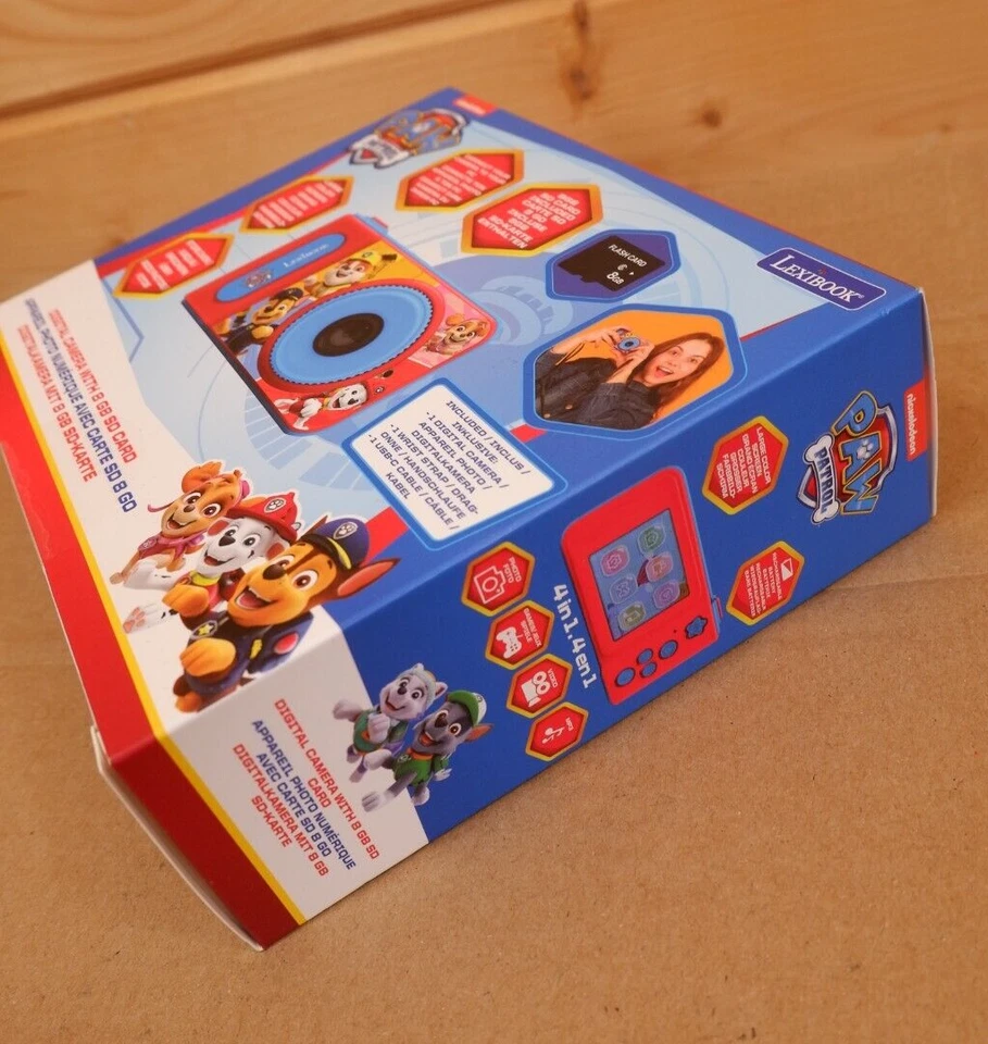 Lexibook DJ076PA Paw Patrol nickleodeon Digital Camera with 8GB SD Card BNIB - Image 3 of 4