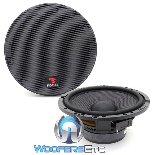 FOCAL 165 A3 6.5" + 4" 3-WAY ACCESS COMPONENT SPEAKERS MIDS TWEETERS CROSSOVERS - Picture 3 of 11