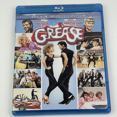 Grease Rockin Rydell Edition 1978 Blu Ray Olivia Newton John John Travolta
