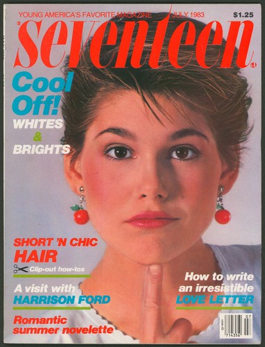 Seventeen Magazine July 1983 Harrison Ford ~Star Wars~ 1980s Fashion/Pop Culture - 第 1/10 張圖片