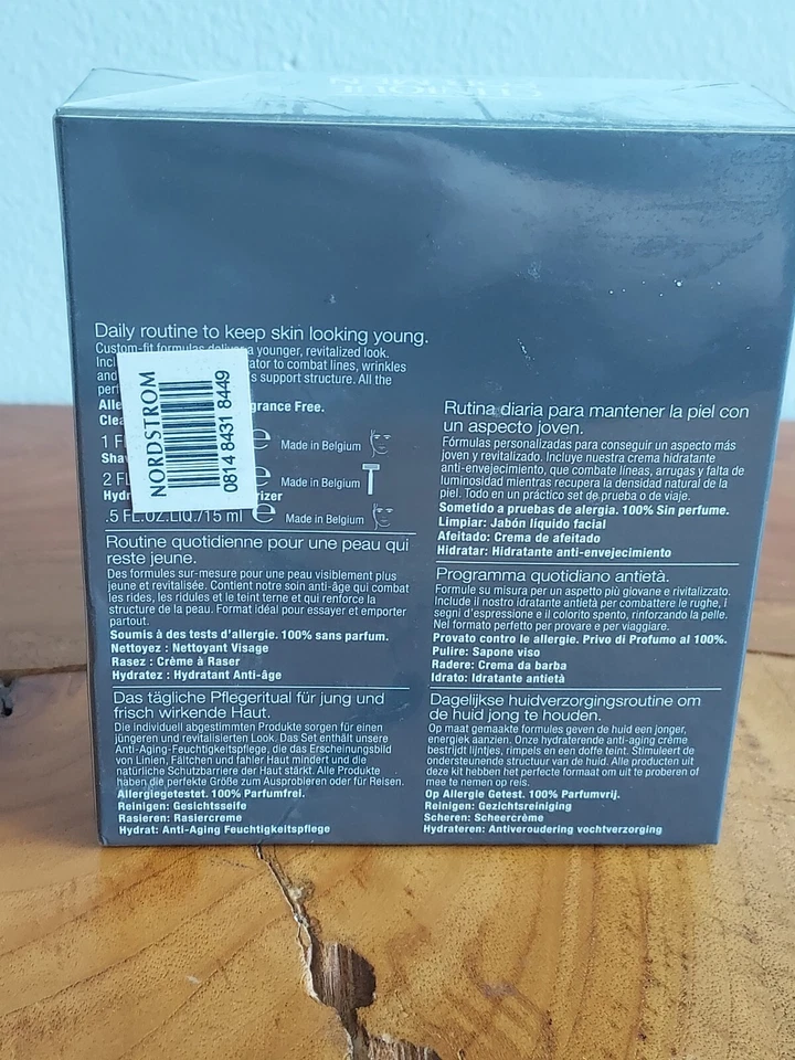 Clinique Para Hombre Edad Diaria Reparación Viaje Set Nuevo Precintado Foto 2 de 2