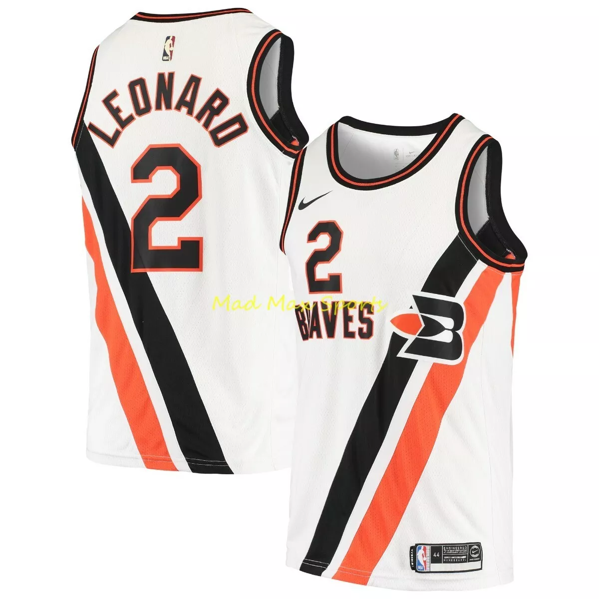 buffalo braves leonard jersey