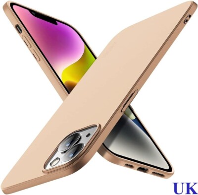 X-Level Slim Ultra-Thin Soft TPU Matte Finish Coat Anti-Scratch Case | iPhone 14