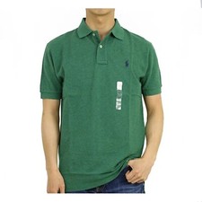  MINOR DEFECT Polo Ralph Lauren Short Sleeve CLASSIC FIT Polo - Green - Size: L