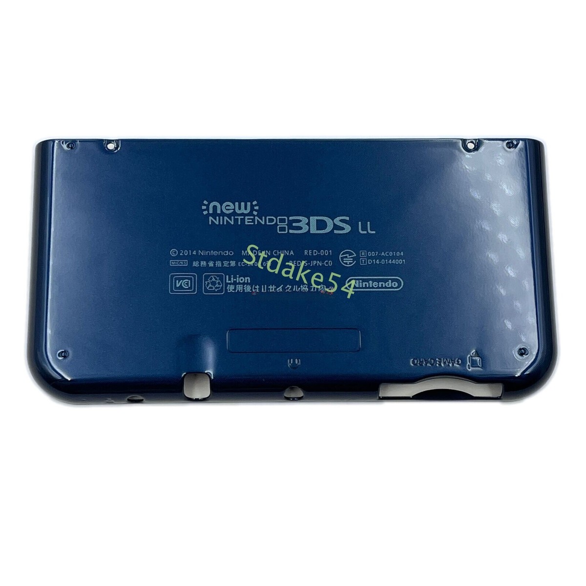 For New Nintendo 3DS XL LL Blue A+E Cover Shell Housing