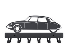 Porta Auto Citroen DS Fantomas Regalo Metallo Gancio Parete Auto Vintage Francese