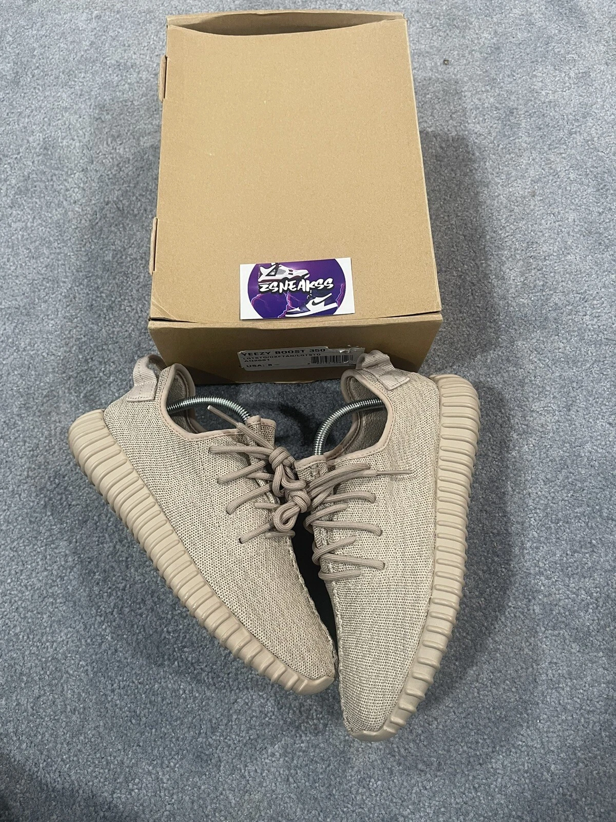 Taglia 8 Adidas Yeezy Boost 350 V1 marrone chiaro