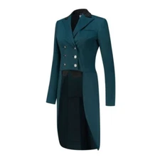Emerald Green Shadbelly Dressage Tailcoat