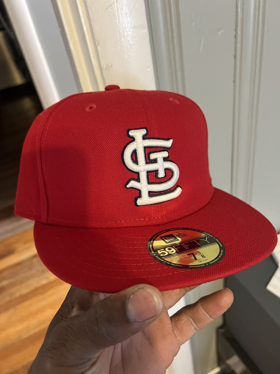 Casquette New Era St. Louis Cardinals – Rouge – 59Fifty – Taille 7 3/8 – Neuve