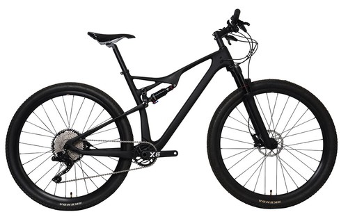 29er 21" Full Suspension Carbon Mountain Bike Frame Sram Disc brake XL 11 speeds - Picture 1 of 12