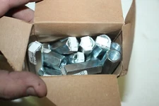 Box of 25 Hillman Plated Steel Coupling Nuts 7/16" -14