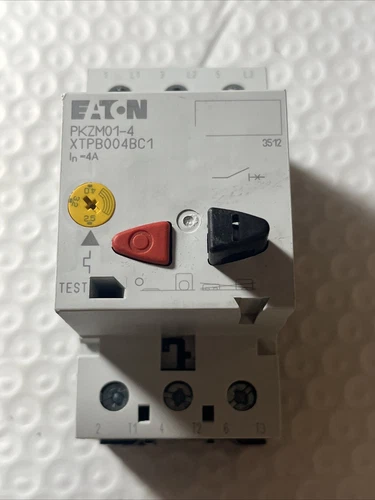 EATON XTPB004BC1 PKZM01-4, 2.5-4A Circuit Breaker, New Open Box