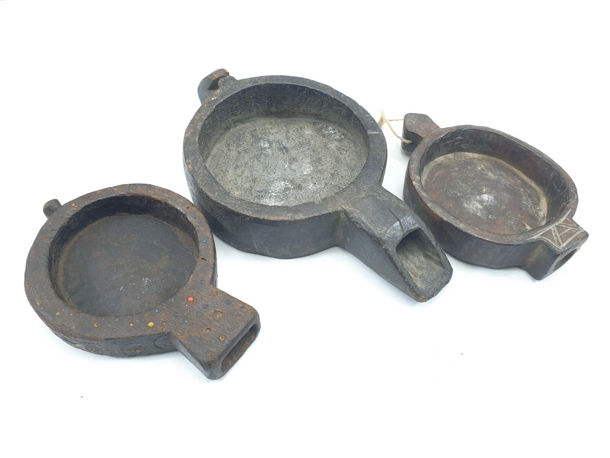 Antique Ottoman Coffee Bean Cooler Turkish Wood Craft Coffee Beans