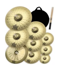 Cymbal Pack, Drum Set Cymbals 9 Pieces, Symbols for Drums
