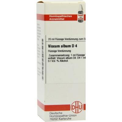 VISCUM ALBUM D 4 Dilution 20 ml PZN 2128371