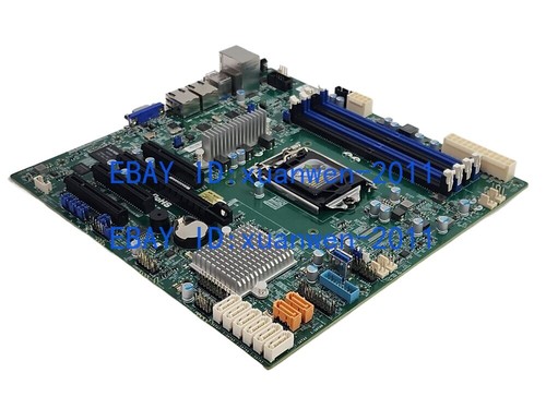 Supermicro X11SSM-F For Intel C236 Chipset LGA1151 DDR4 Server Motherboard - Picture 5 of 7