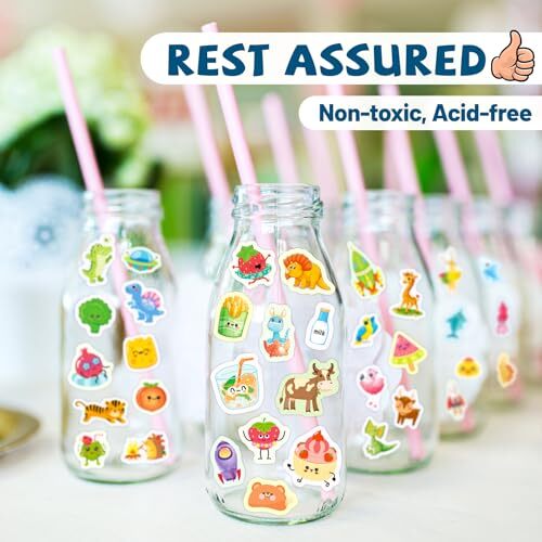 Stickers for Kids, 3800+ PCS Cute Stickers for Toddlers 18 Themes Bulk ...