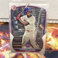 2023 Bowman Draft - #BD-183 Bowman 1st TayShaun Walton Phillies