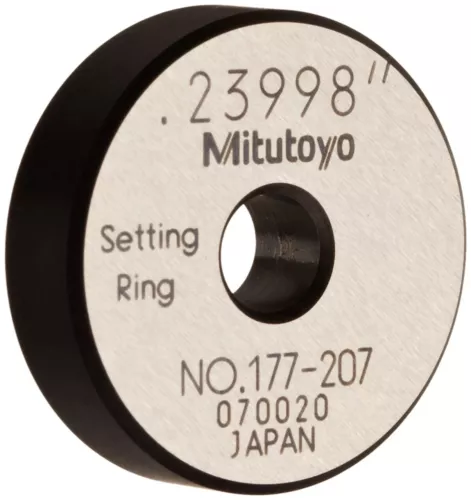 Mitutoyo 177-207 - Setting Ring .24"