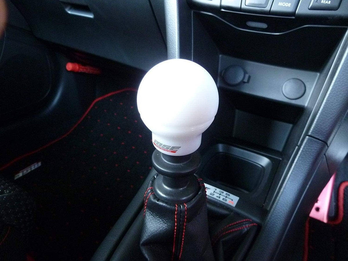 MONSTER SPORT Shift Knob White Ball Manual Gear JDM forSUZUKI