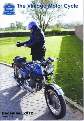 THE VINTAGE MOTOR CYCLE MAGAZINE  622 DECEMBER 2012 503cc UP JENKINS SPECIAL