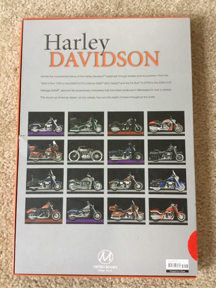 Harley Davidson ハーレーダビッドソン 16 フレームプリント Harley Davidson 16 Frameable prints new in box | eBay