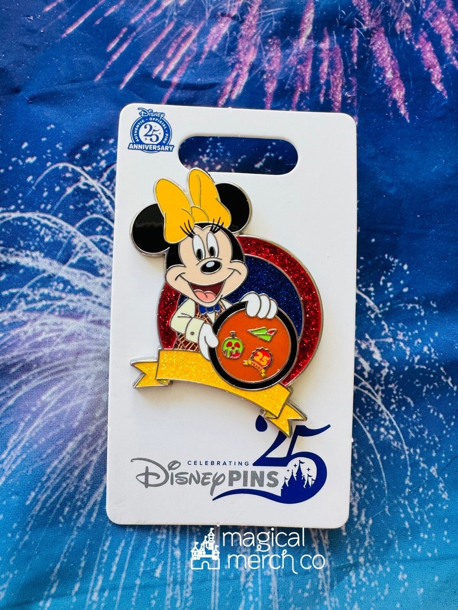 2025 Disney Parks 25th Anniversary Pin Trading Minnie Mouse Pin