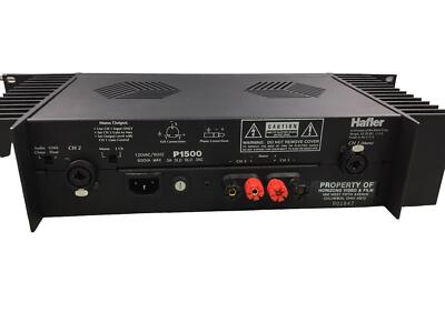 Hafler P1500 Trans-Nova Pro Power Amplifier Hafler P1500 Trans-Nova Pro Power Amplifier