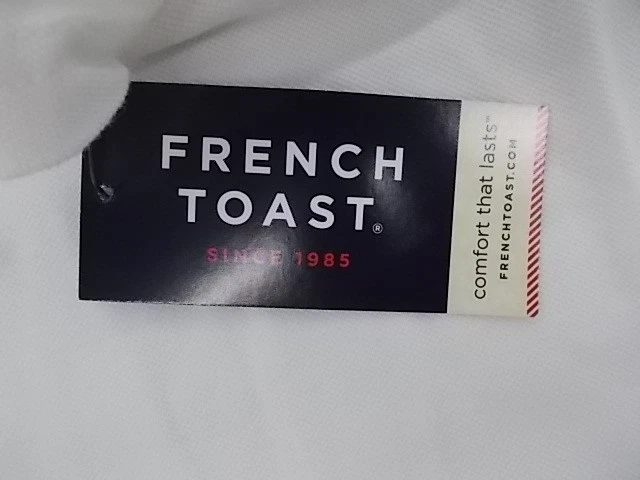 Uniforme de tostadas francesas para niñas/camisa polo blanca de manga larga talla 16-20 Foto 3 de 4