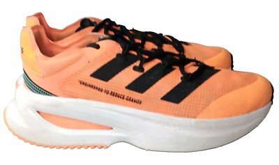 adidas neo Fluidflash Shoes Men's Size 7  Orange Black GY4938 